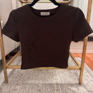 Babaton Brown Crop Top